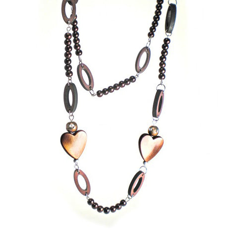 Copper Hearts Set